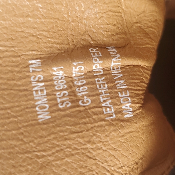 SPERRY TOPSIDER HARLOW WEDGE HEEL BOOT BLACK SUEDE LEATHER SIZE 7 EUC - Picture 8 of 9